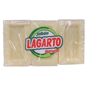 Lagarto 3 Pack Soap Bars - 1 Case - 20 Units